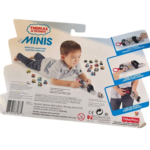 Thomas & Friends Minis Spencer Launcher New in Package Train Toy Set Collectible - Picture 2 of 3